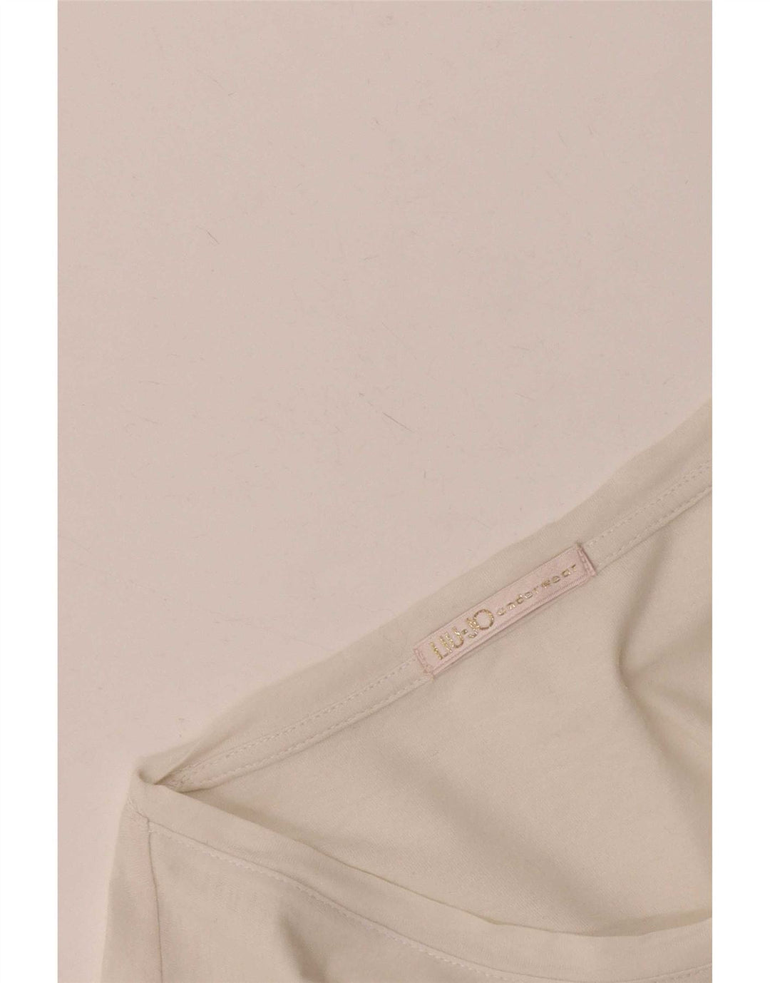 Liu Jo Grafisk T-shirt top til kvinder UK 12 Medium White