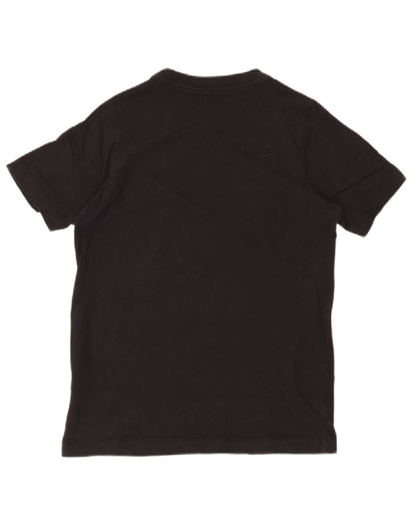 Nike Boys Regular Graphic T-Shirt Top 12-13 Years Large Black Bomuld Sports