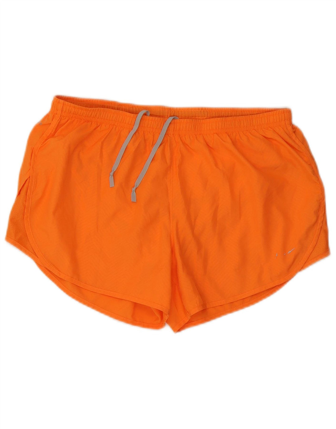 Nike Dame Dri Fit sportsshorts UK 18 XL Orange Polyester