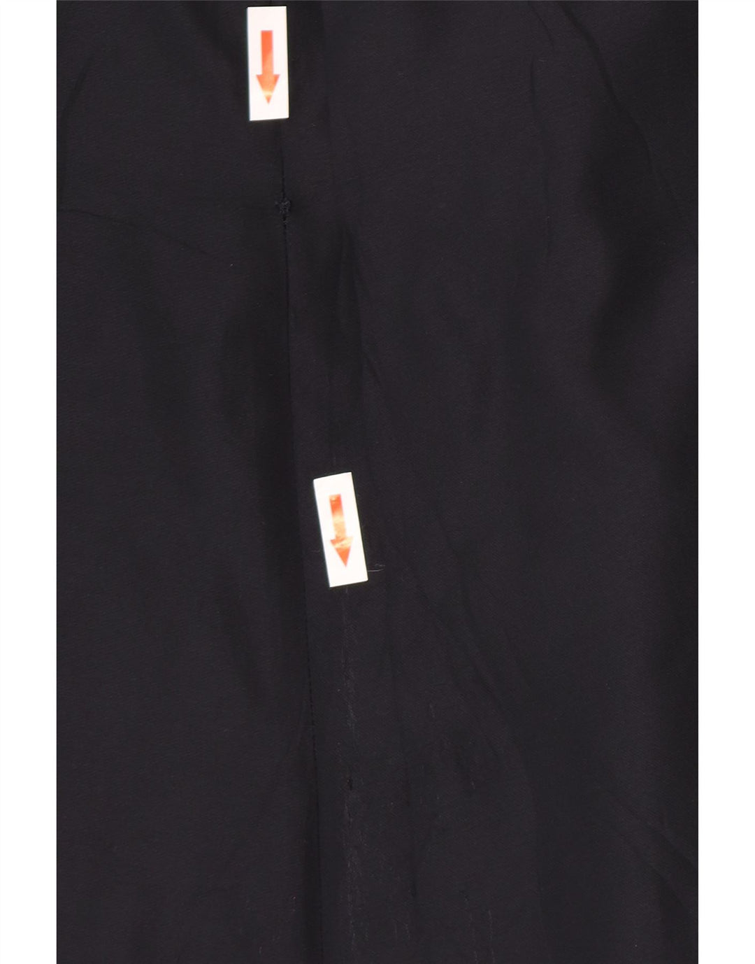 Max Mara kvinders højtaljede A-linje nederdel UK 18 XL W32 marineblå polyester