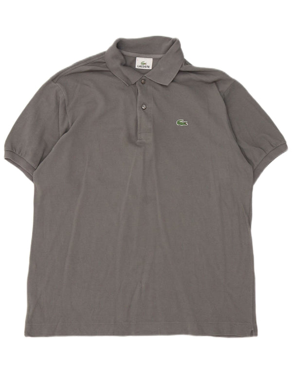 Lacoste herre poloskjorte str. 5 Large Grå bomuld