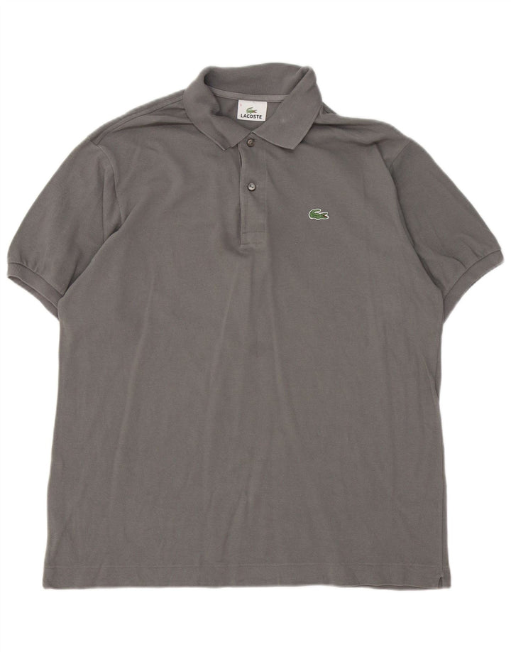 Lacoste herre poloskjorte str. 5 Large Grå bomuld