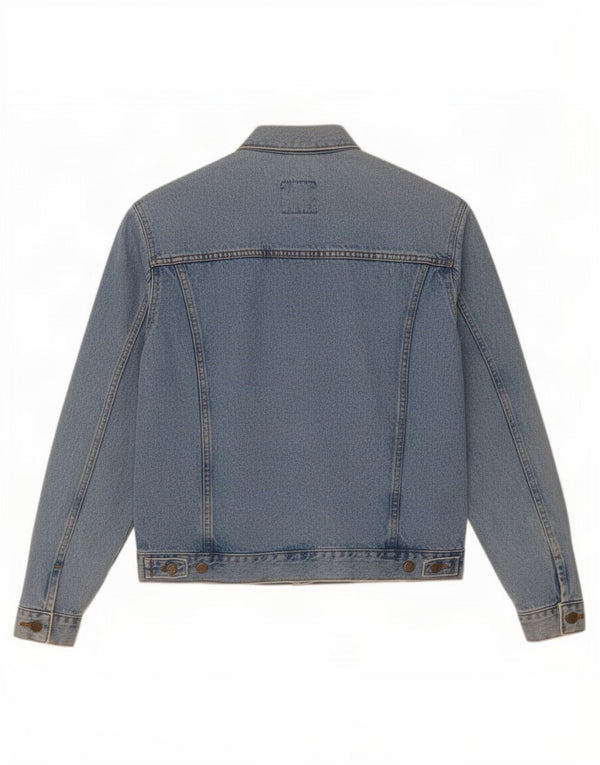 Lee Herre denimjakke UK 40 Large Blue Cotton