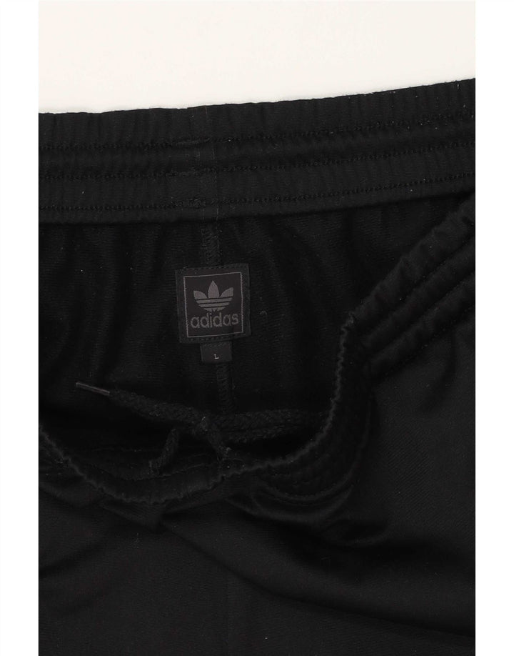 Adidas Træningsdragtsbukser til mænd Stor sort polyester