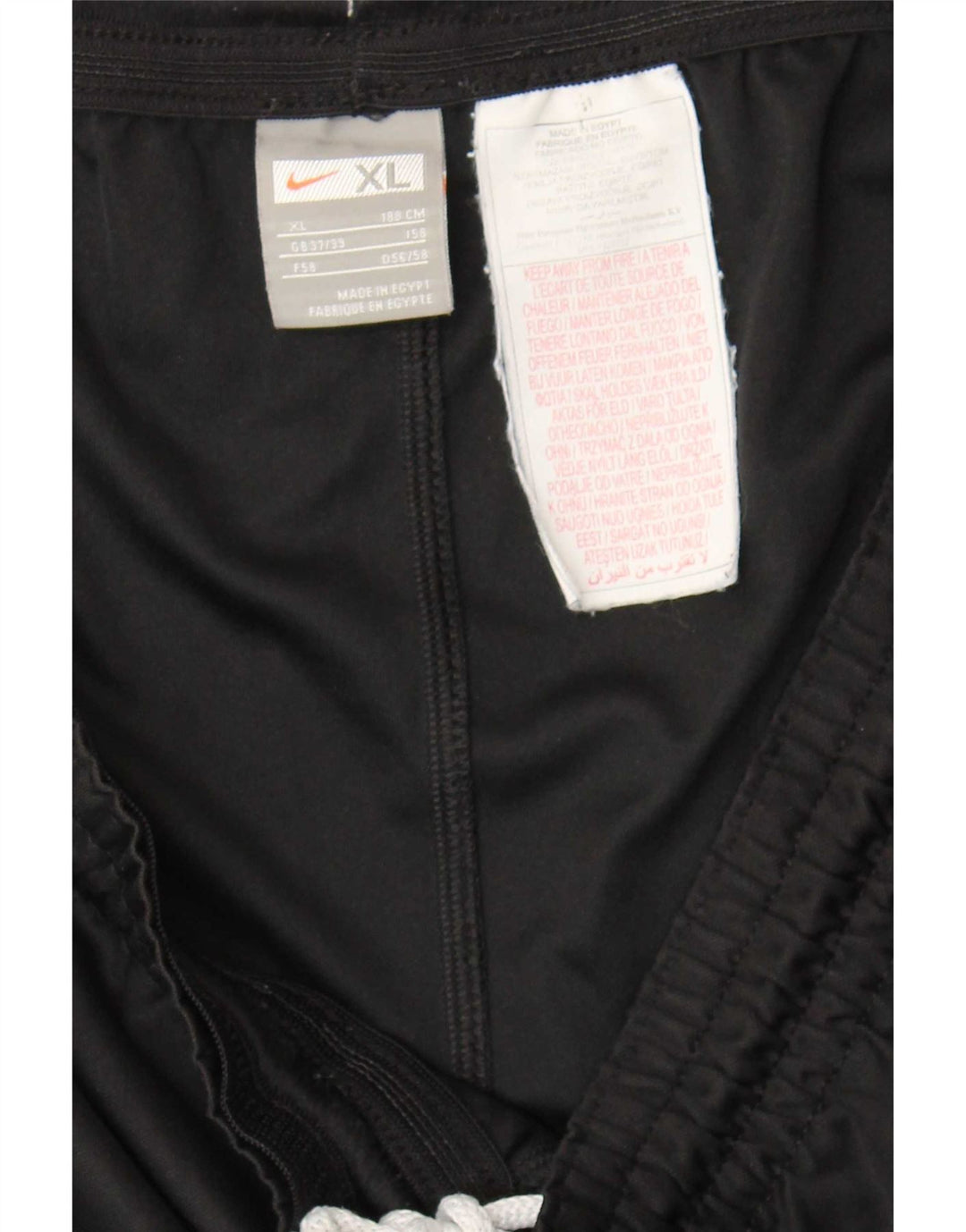 Nike herre sportsshorts XL sort polyester