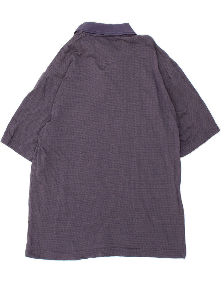 DOCKERS Mens Golf Polo Shirt Small Blue Argyle/Diamond Cotton Vintage Dockers and Second-Hand Dockers from Messina Hembry 
