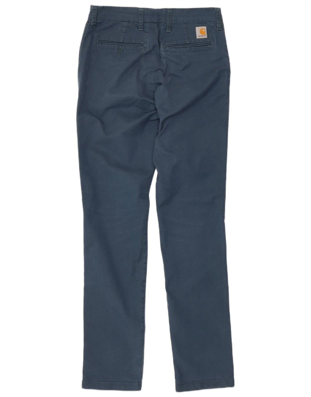 Carhartt Herre Slim Chino Bukser W33 L34 Marineblå Polyester