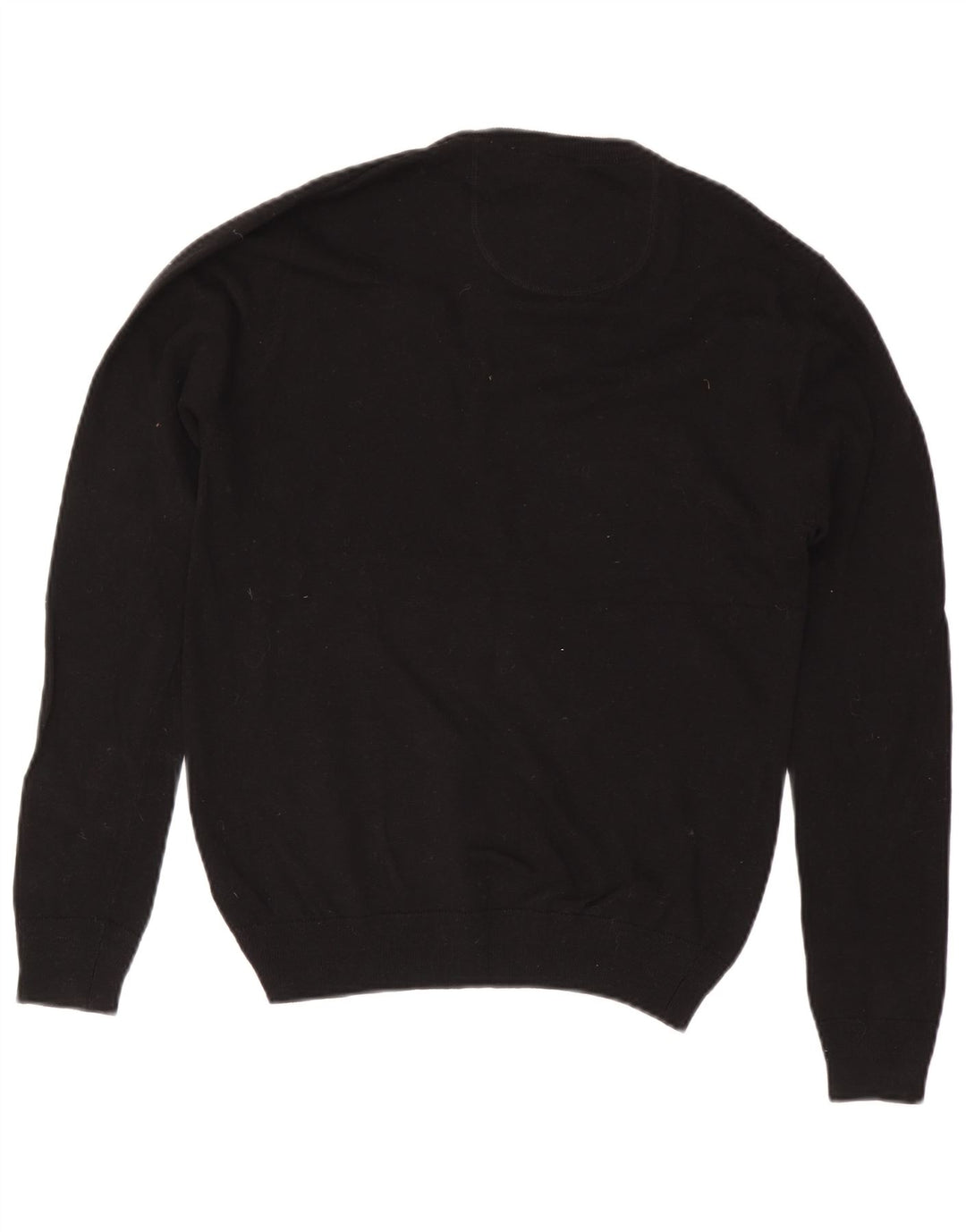 Jack Wills Herre Slim Fit Crew Neck Jumper Sweater Medium Sort Bomuld