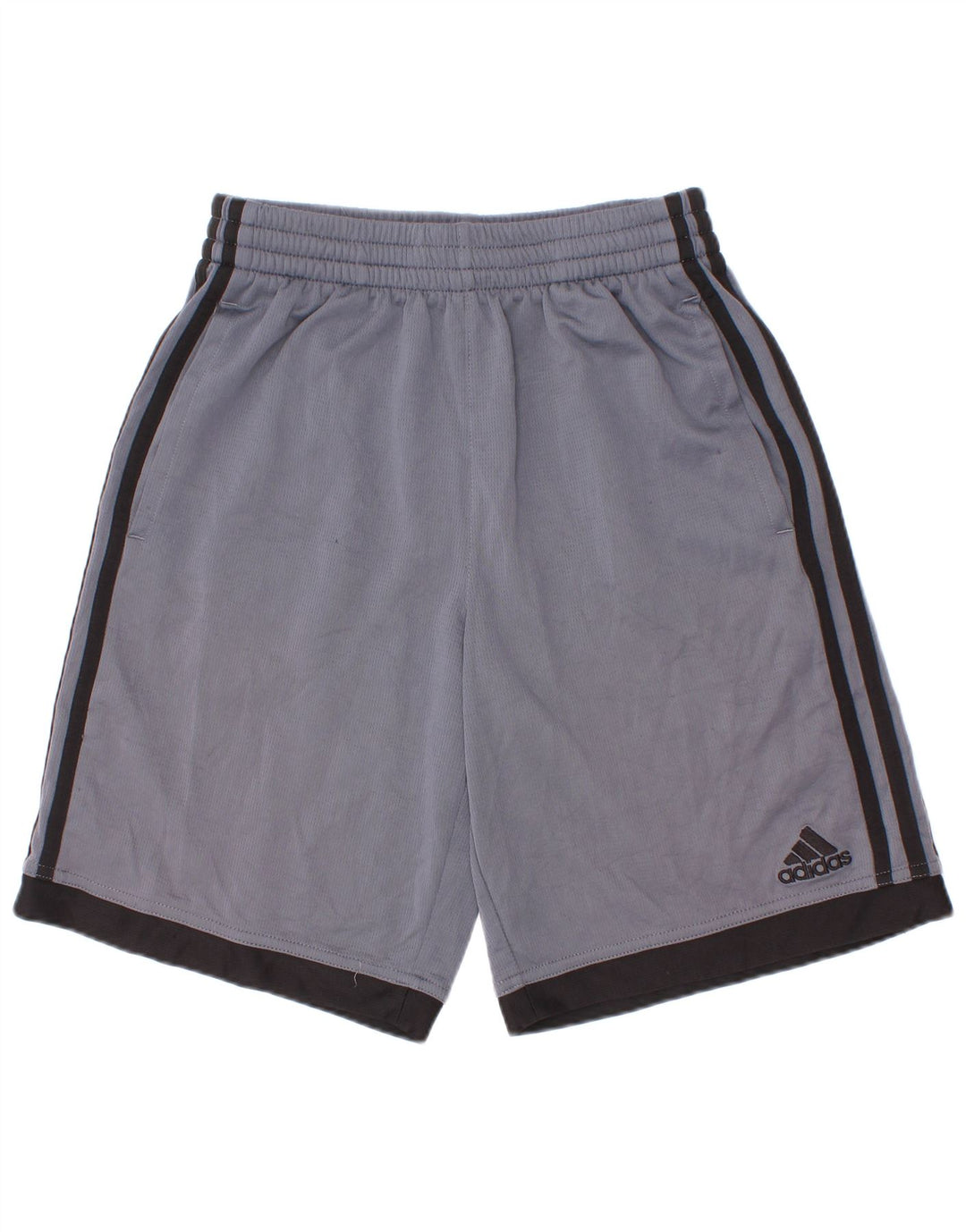 Adidas Boys Sports Shorts 10-11 år Medium Blue Colourblock Polyester
