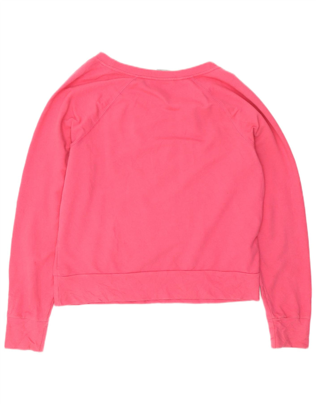 CHAMPION Dame Sweatshirt Jumper UK 16 Large Pink Bomuld