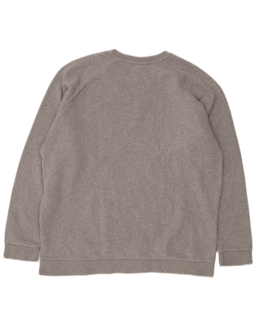 Adidas Sweatshirt Jumper til mænd XL Grå Flecked Bomuld