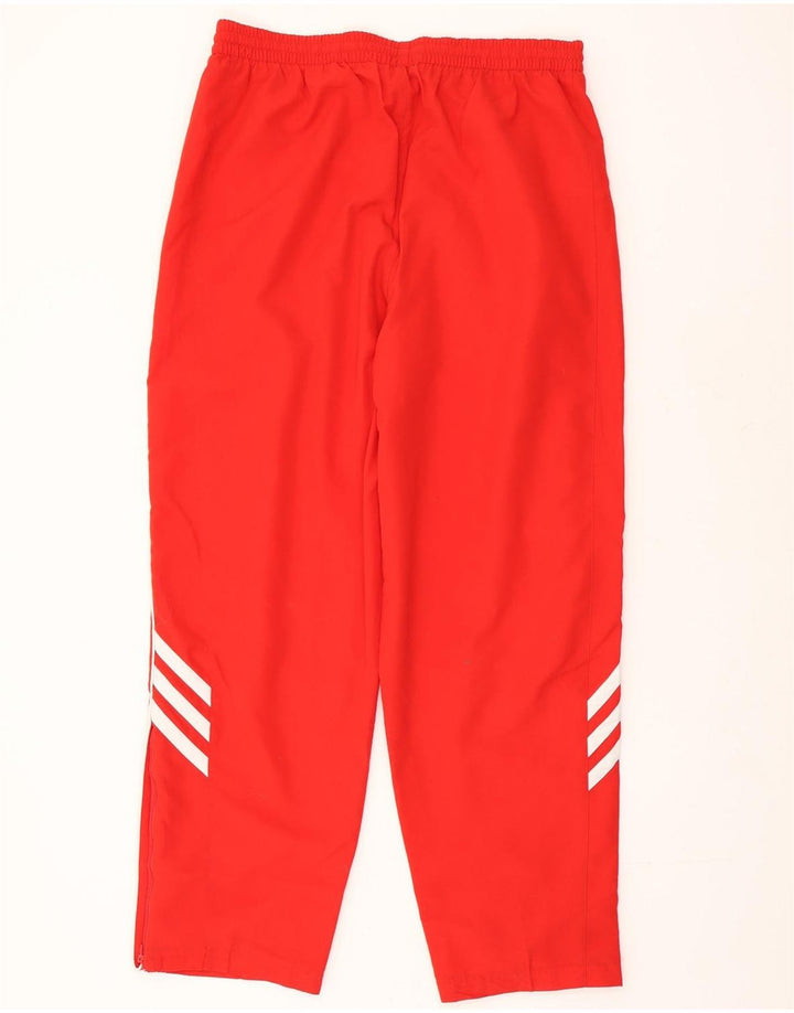 ADIDAS Træningsdragtsbukser til mænd UK 44/46 Large Red Polyester