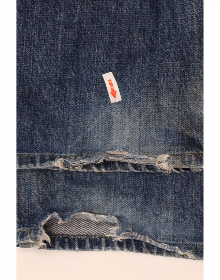 Tommy Hilfiger Herre Straight Jeans W34 L29 Blå Bomuld