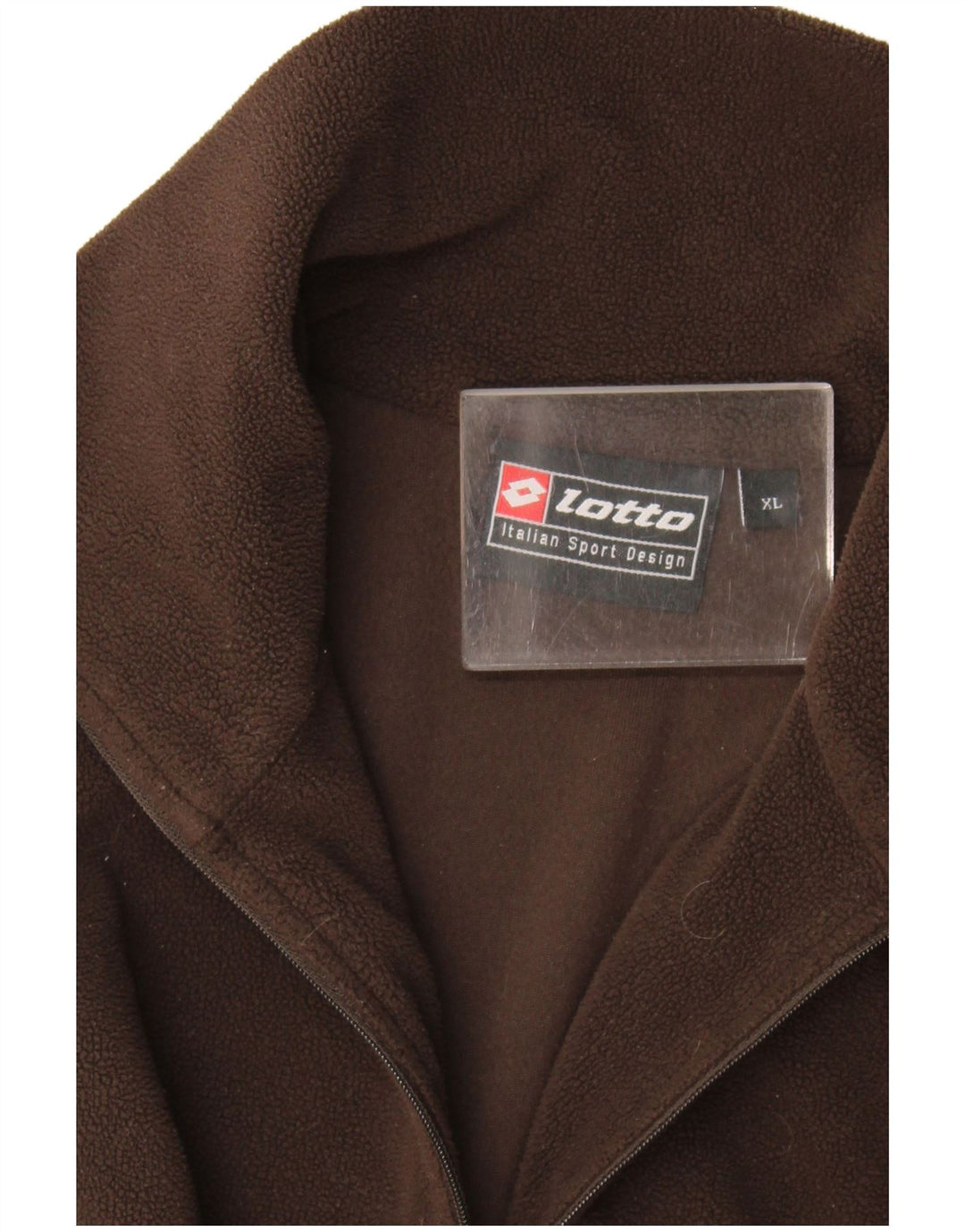 Lotto Fleece Jumper med lynlås til mænd XL Brun