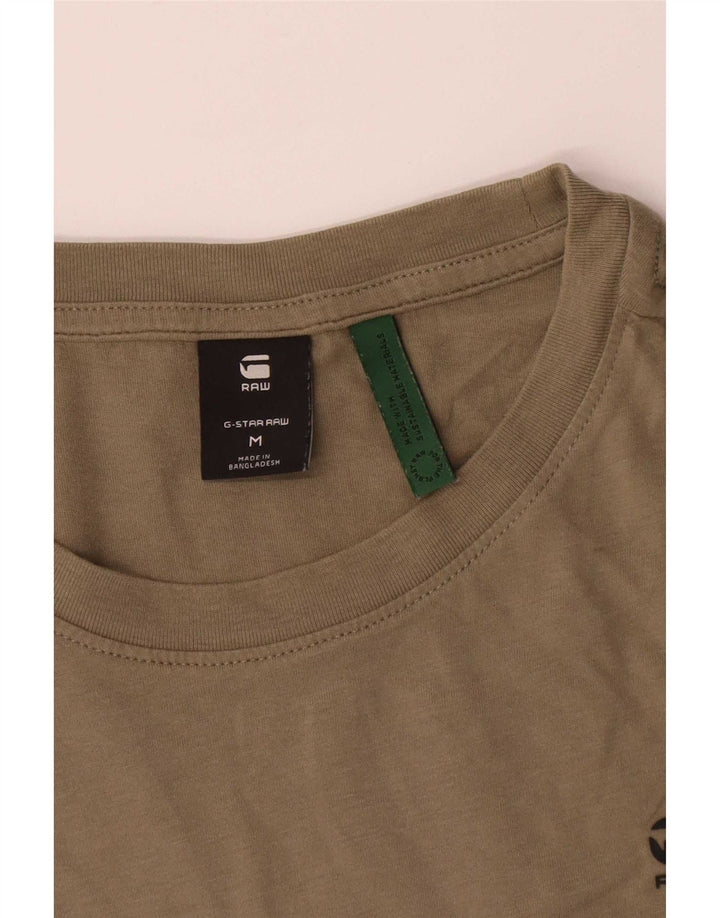 G-Star Herre T-Shirt Top Medium Khaki