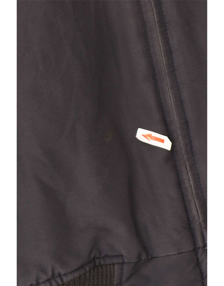 Refrigue Herre Bomber Jacket UK 42 XL Navy Blue Cotton