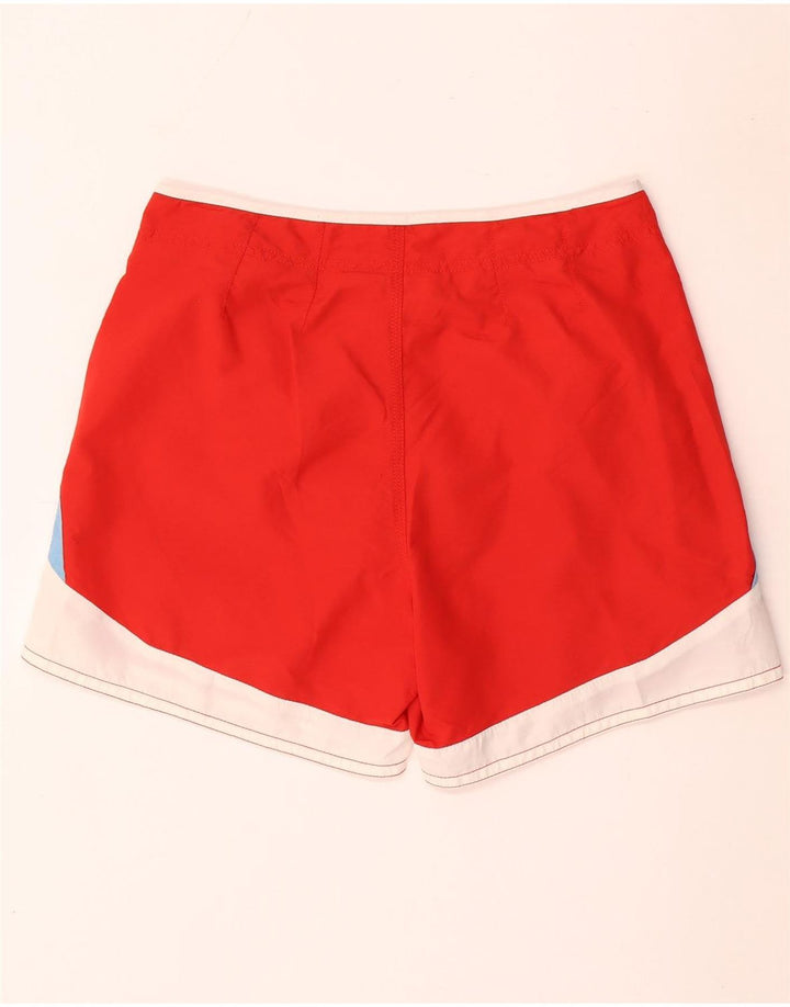 Nike Badeshorts til mænd Medium Rød Colourblock Polyester