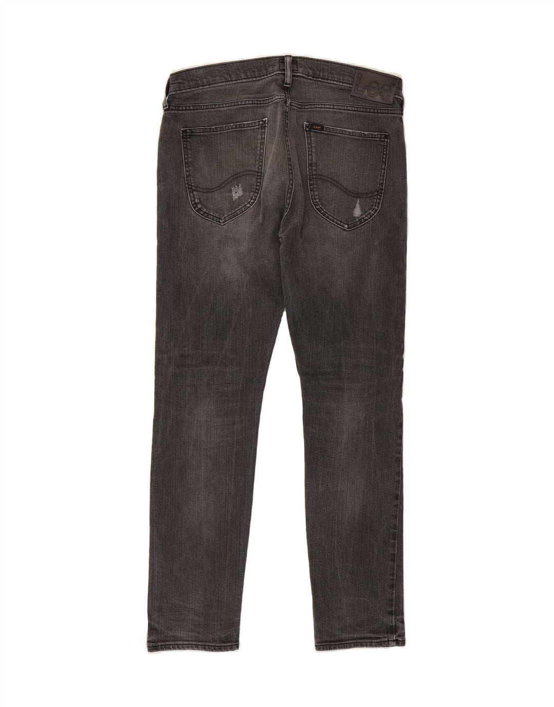 LEE Mens Luke Distressed Slim Jeans W32 L32 Black Cotton Vintage Lee and Second-Hand Lee from Messina Hembry 