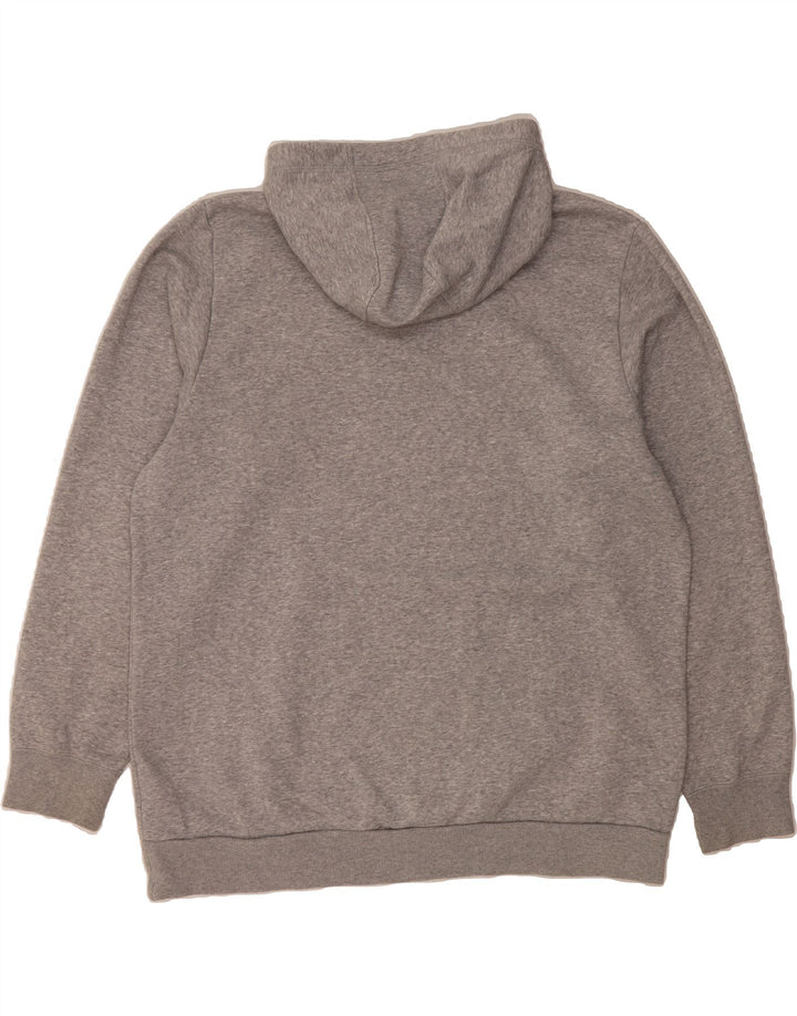 ADIDAS Mens Hoodie Jumper XL Grey Cotton Vintage Adidas and Second-Hand Adidas from Messina Hembry 
