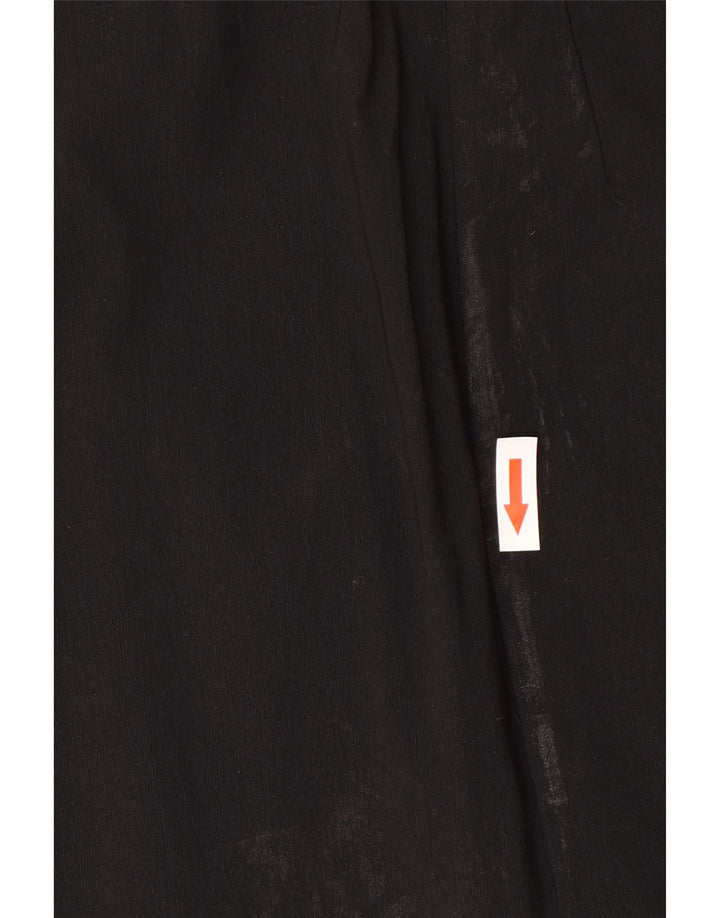 Topshop Dame Mini-nederdel UK 10 Small W26 Black Viscose