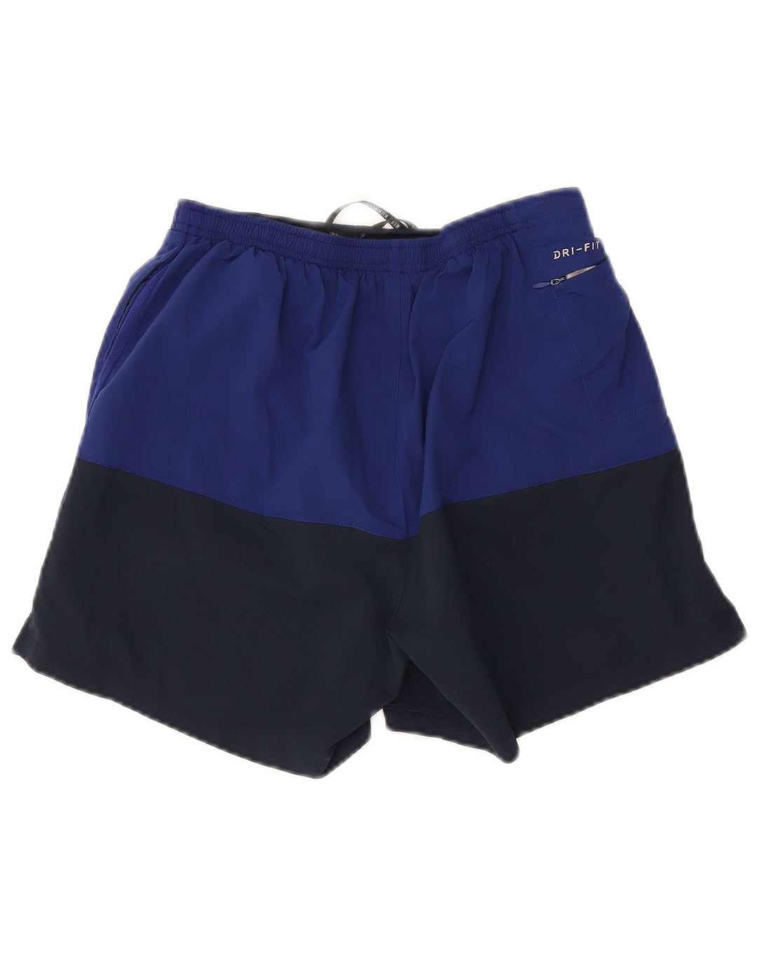 Nike Herre Dri Fit Sportshorts Medium Marineblå Colourblock Polyester