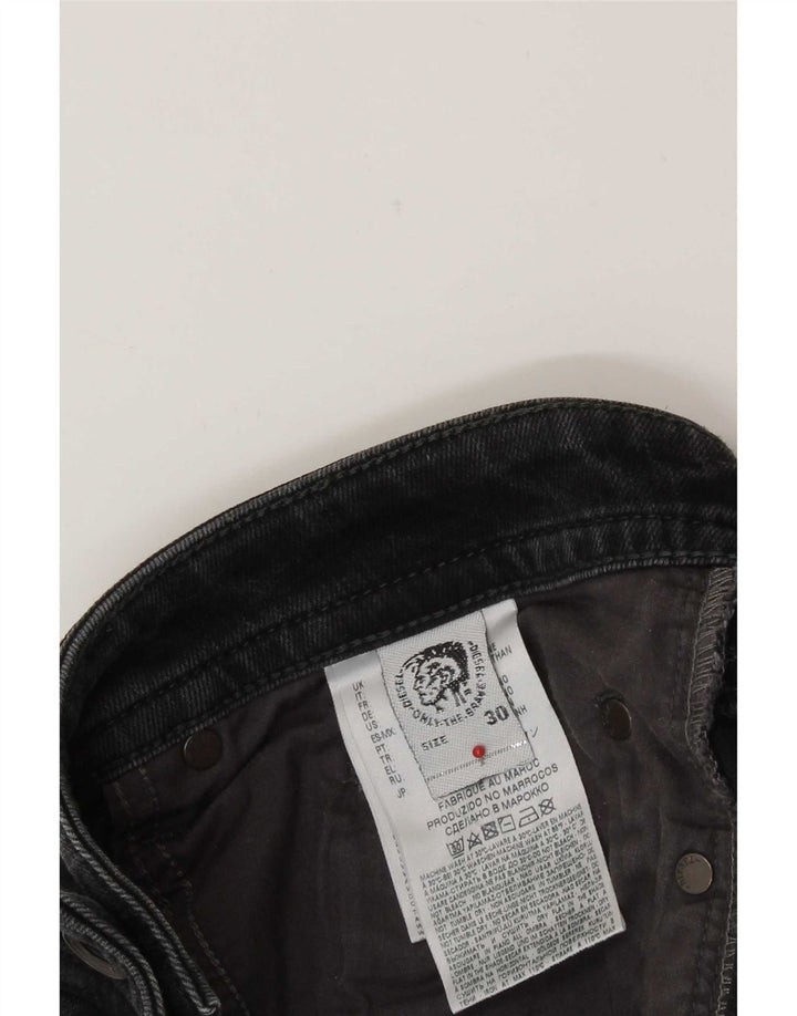 Diesel Herre Slim Jeans W30 L31 Sort Bomuld
