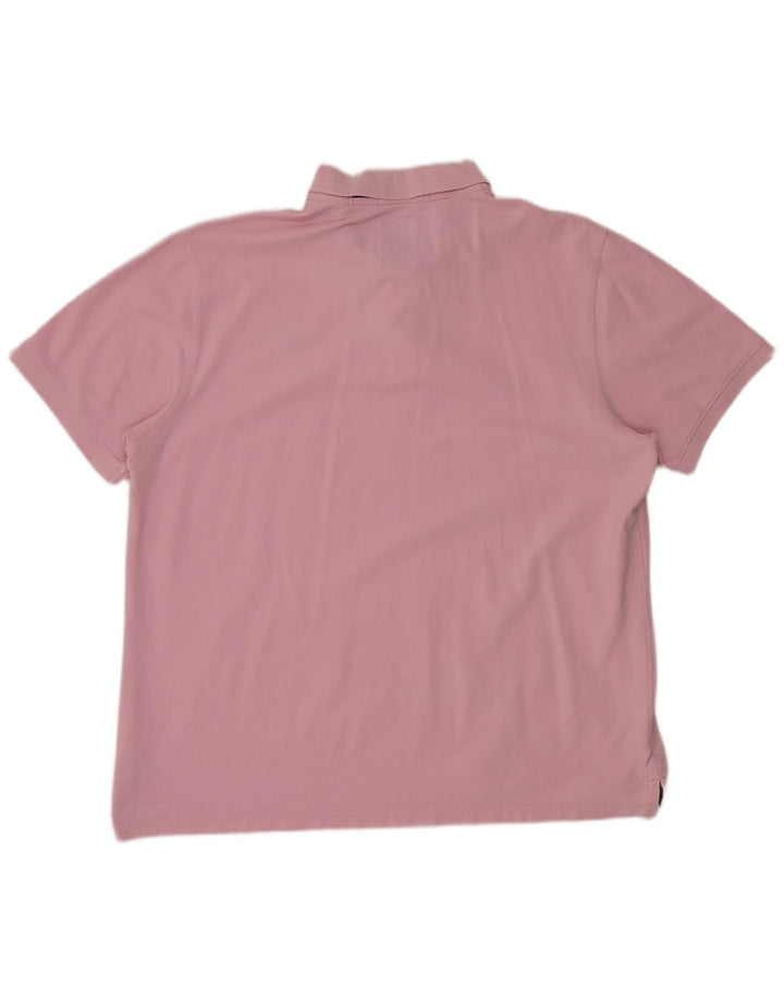 CREW TØJ Herre poloshirt 2XL Pink Bomuld