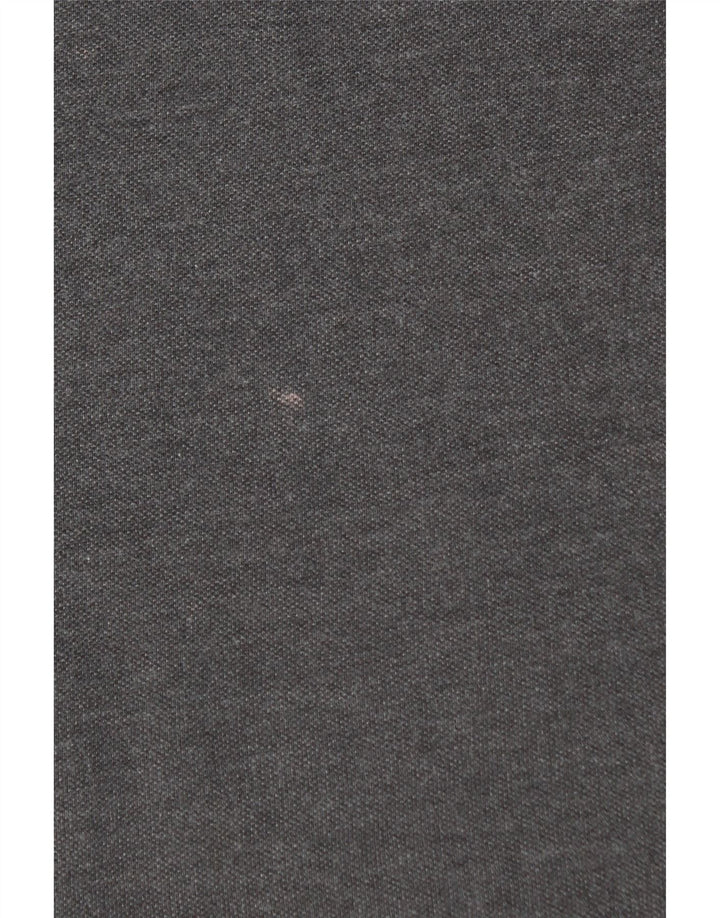 KAPPA Poloskjorte til mænd, stor grå bomuld