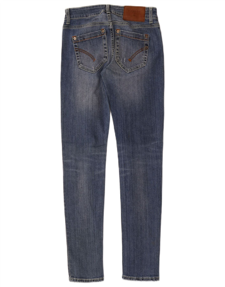 Dondup Dame Skinny Jeans W28 L29 Blå Bomuld