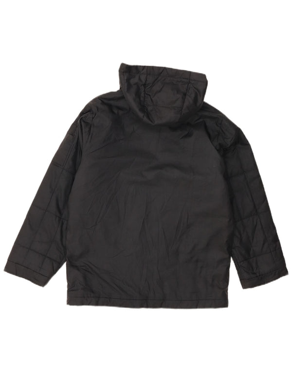 Nike drenge hætte vindjakke 10-11 år medium sort polyester