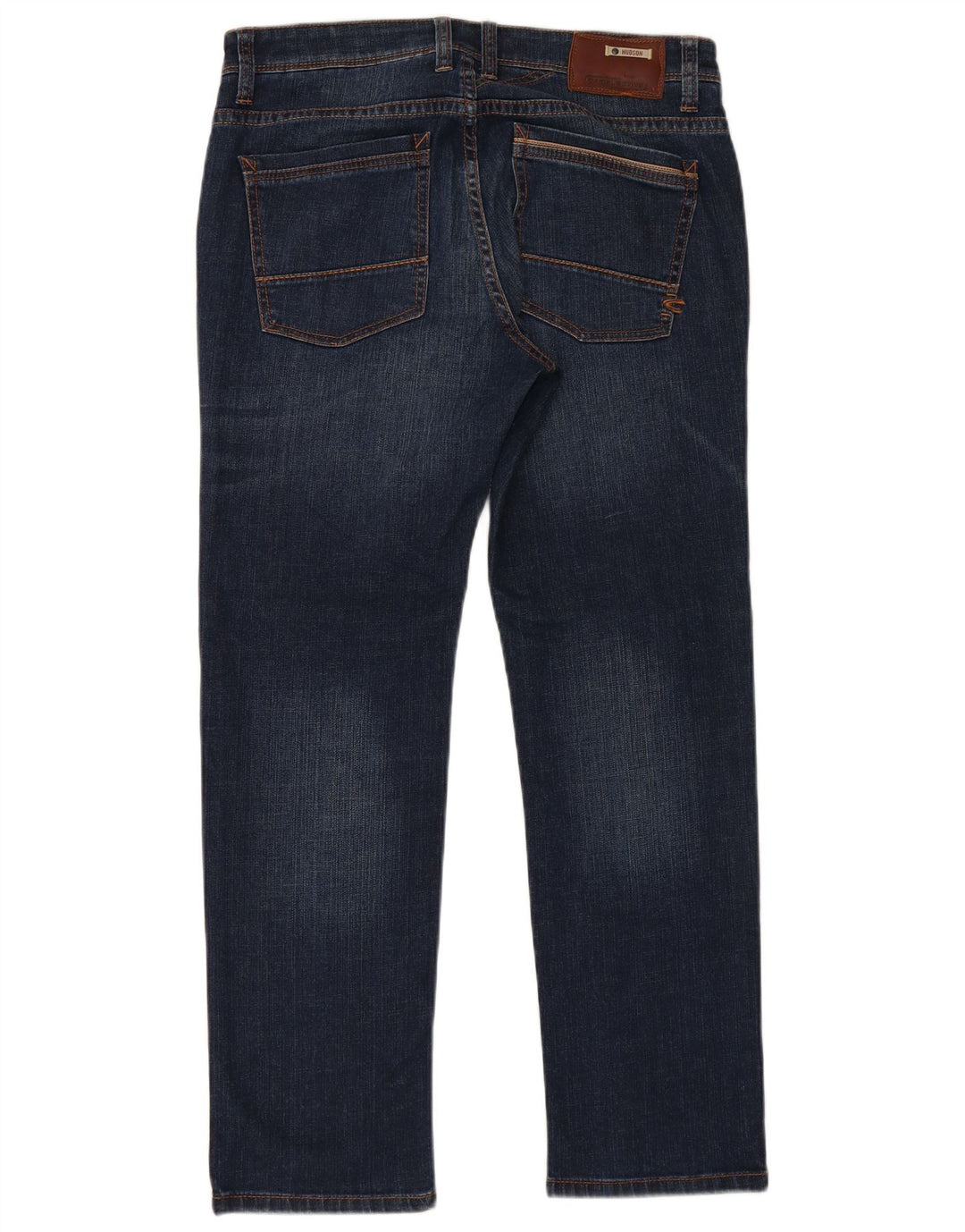 Camel Active Herre Hudson Straight Jeans W34 L30 Marineblå Bomuld