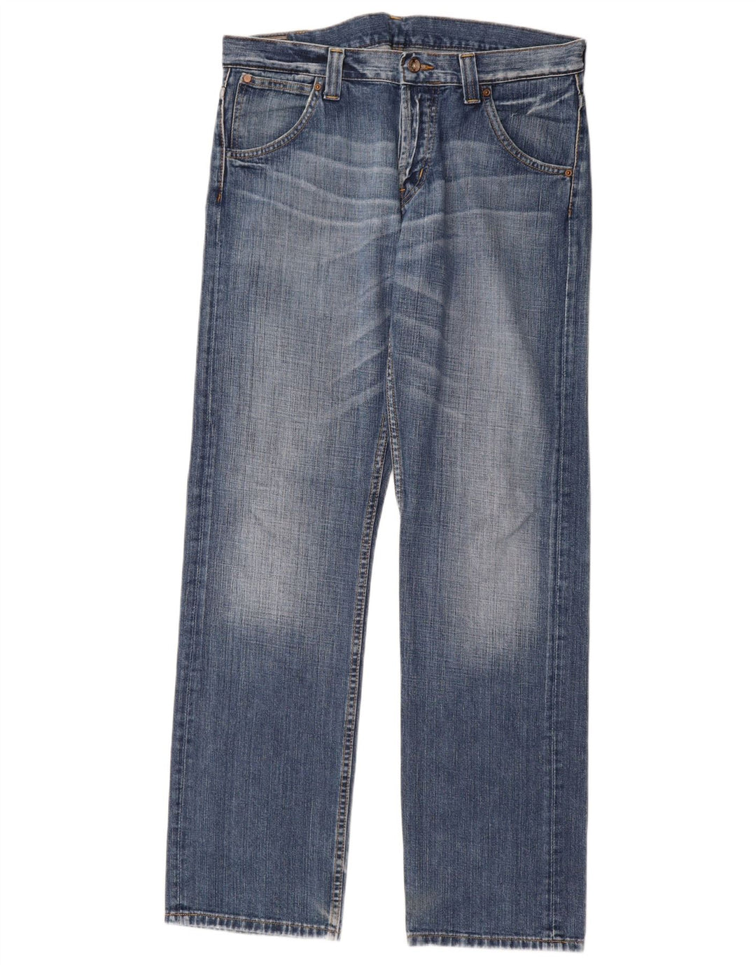 Lee Herre Ripley Straight Jeans W34 L34 Blå Bomuld