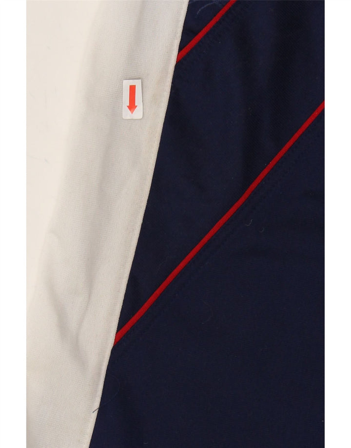PUMA Mens Tracksuit Top Jacket 2XL Navy Blue Colourblock Polyester Vintage Puma and Second-Hand Puma from Messina Hembry 