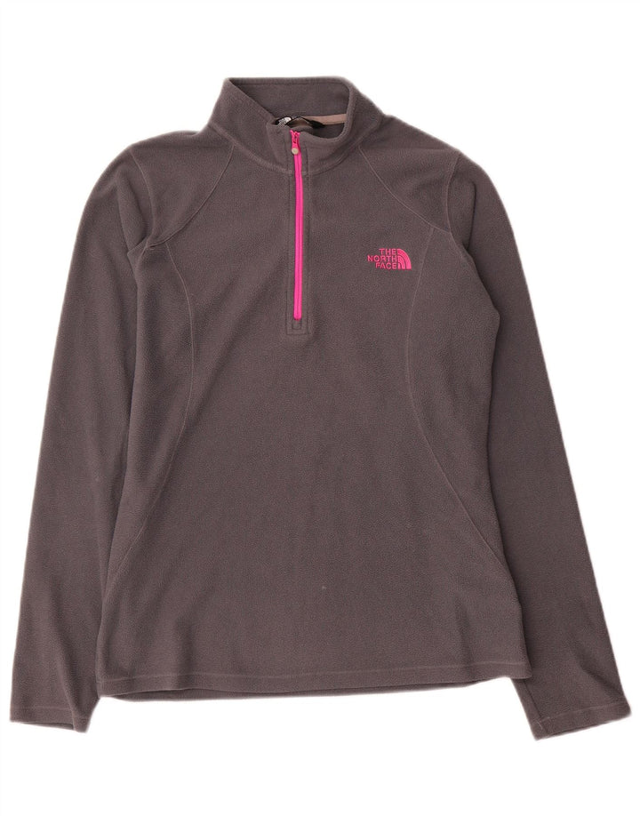 The North Face Dame Fleece Jumper med lynlås DK 10 lille grå polyester