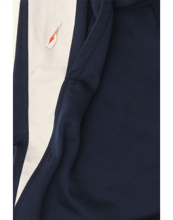 Asics træningsdragt bukser til kvinder UK 12 Medium Navy Blue Colourblock