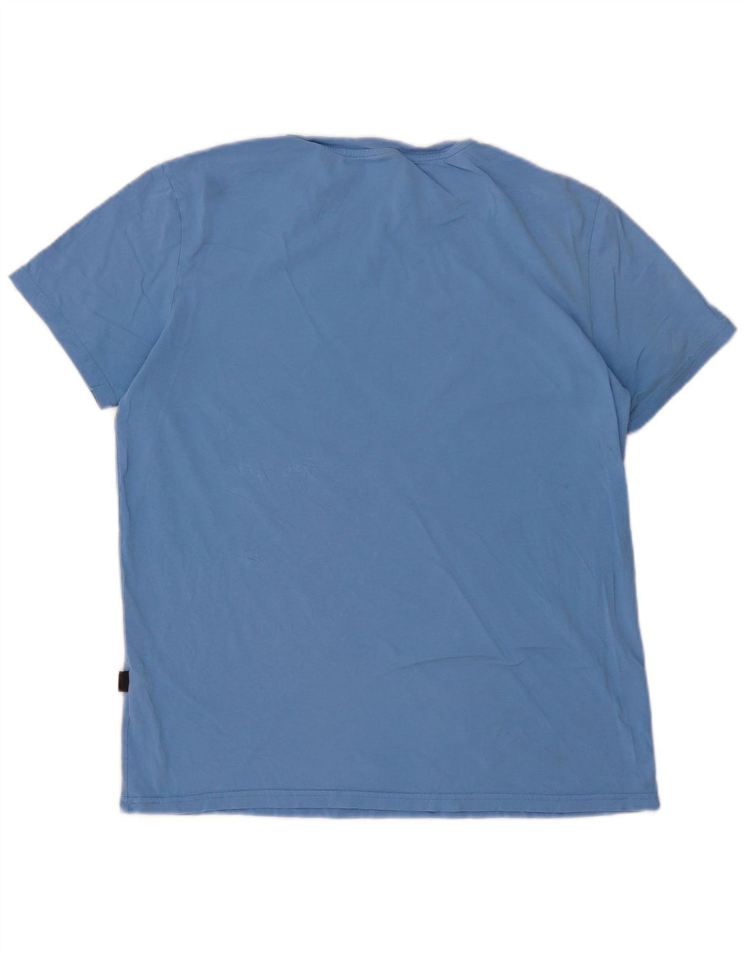 Hugo Boss Herre Grafisk T-Shirt Top Stor Blå Bomuld