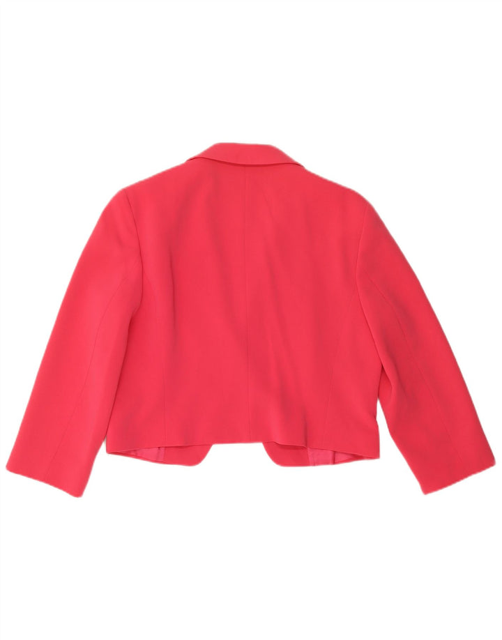 Marella Womens 1 knap 2 stykke sæt UK 14 Large Pink Triacetat