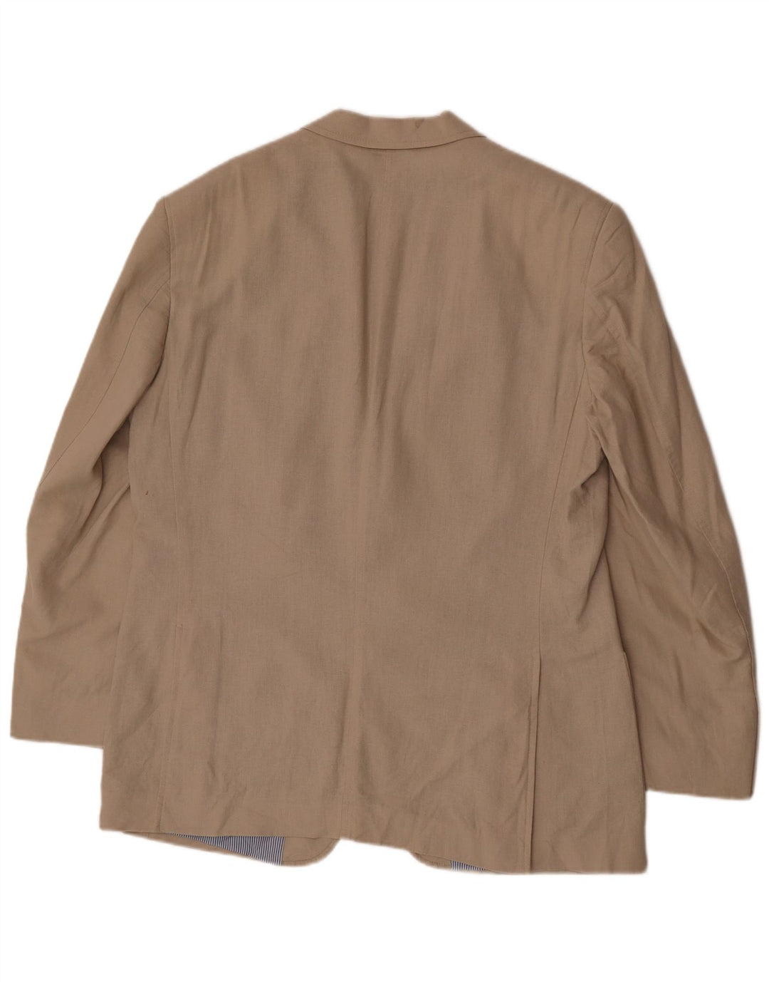 Marks & Spencer Herre 2-knaps blazerjakke UK 42 Large Beige Linen