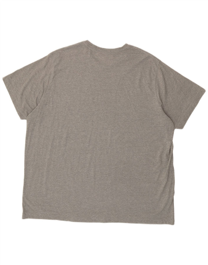 Eddie Bauer Herre T-Shirt Top 3XL Grå Bomuld