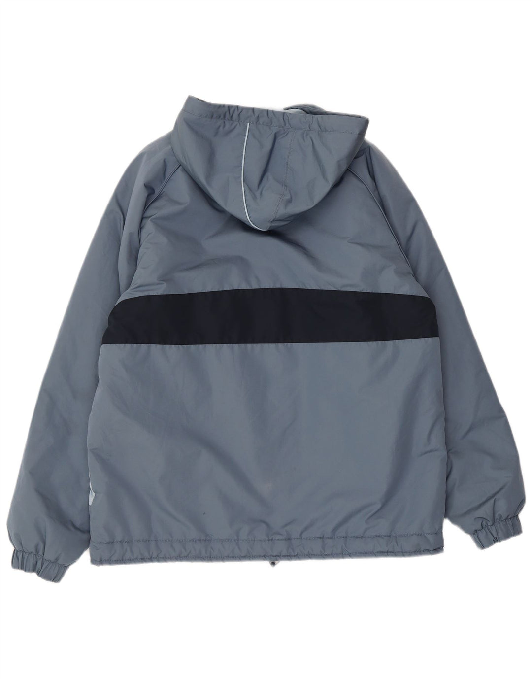 Ellesse Herre Hættejakke Anorak UK 38 Medium Grey Colourblock Polyester
