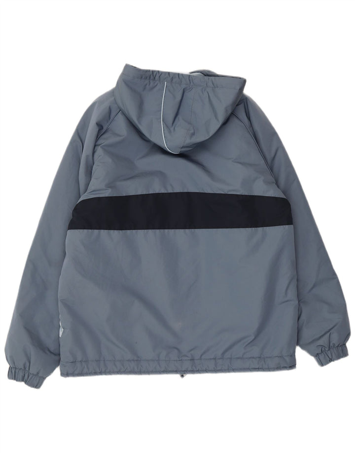 Ellesse Herre Hættejakke Anorak UK 38 Medium Grey Colourblock Polyester