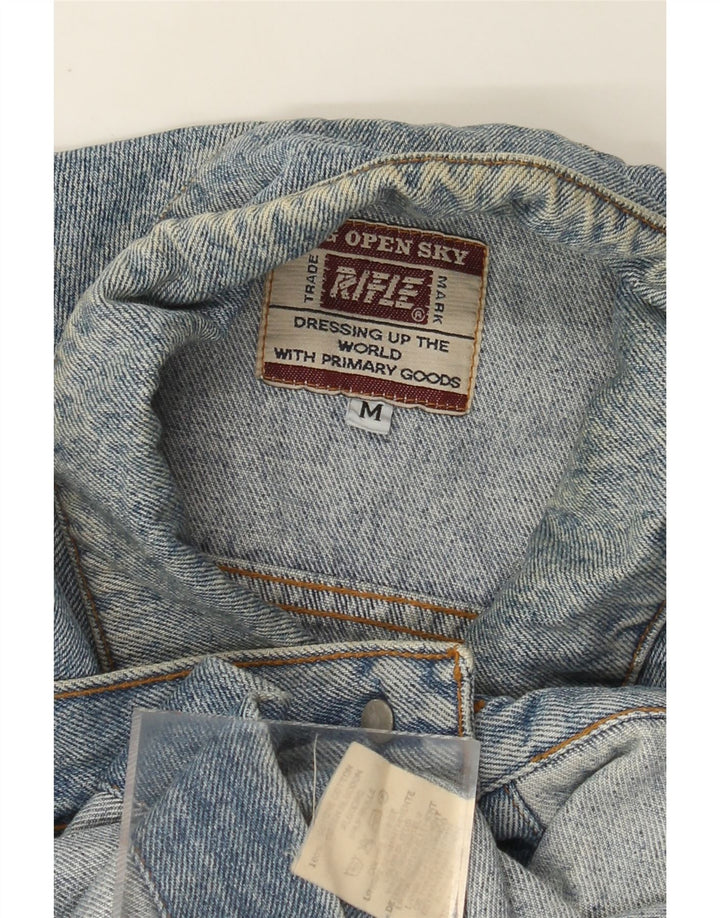 Rifle Herre denimjakke UK 38 Medium Blue Cotton
