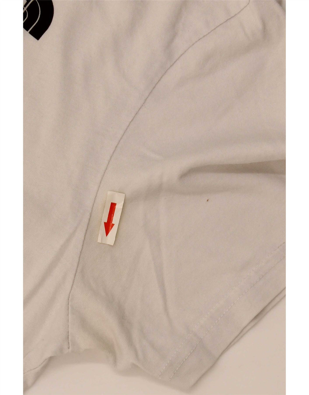 The North Face Herre grafisk T-shirt Top Medium Hvid Bomuld