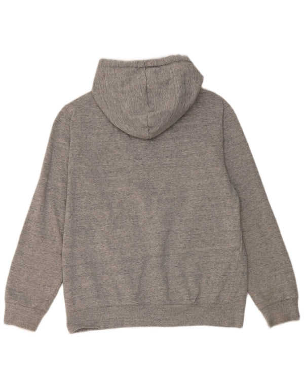 Volcom Womens Creswell Christian Academy Hoodie Jumper UK 14 Medium Grey