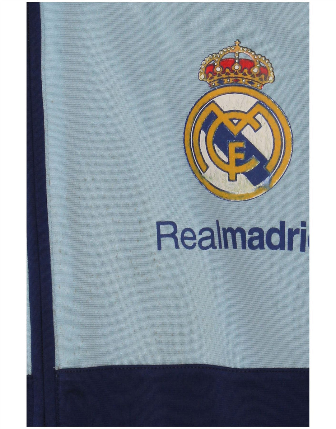 Adidas Herre Real Madrid Træningsdragt Topjakke UK 36/38 Lille Blå