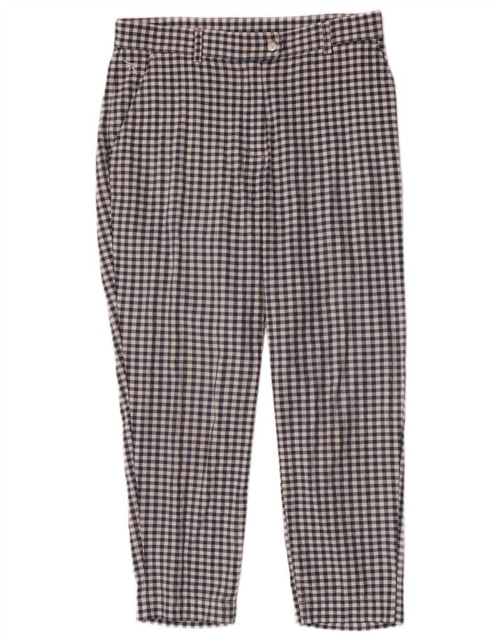 Chervo Dame Slim Chino Bukser IT 42 Medium W28 L23 Blå Gingham