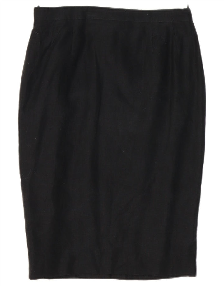 Luisa Spagnoli Dame Pencil Skirt IT 44 Medium W30 Sort