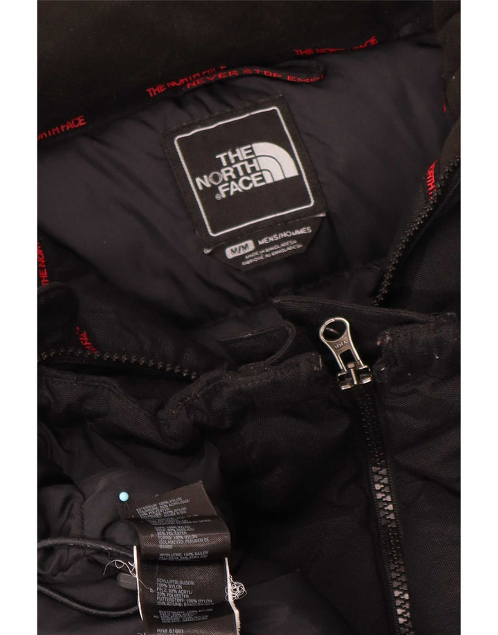 The North Face Herre Hooded Padded Jacket UK 38 Medium Black Nylon