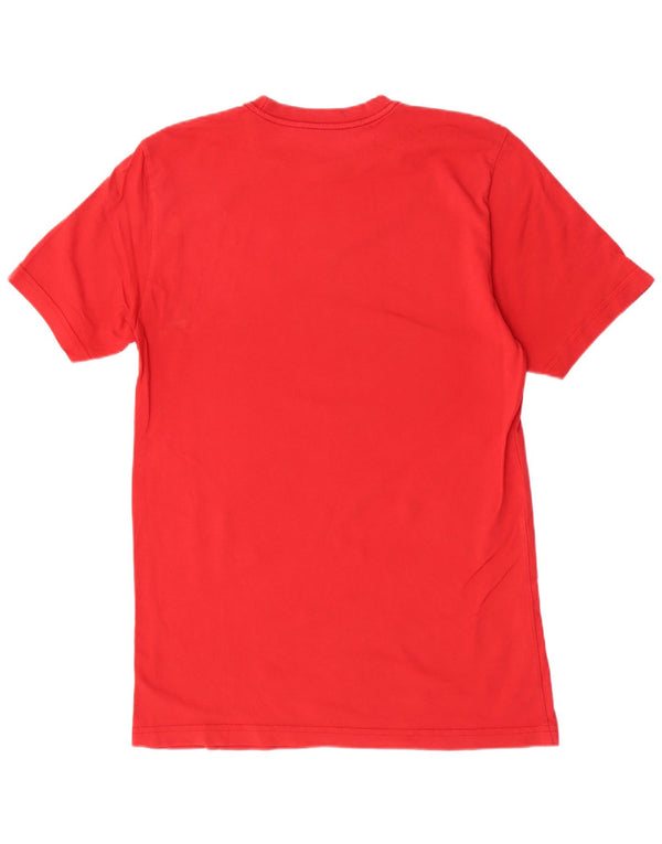 Nike Herre Standard Fit Grafisk T-Shirt Top Medium Rød