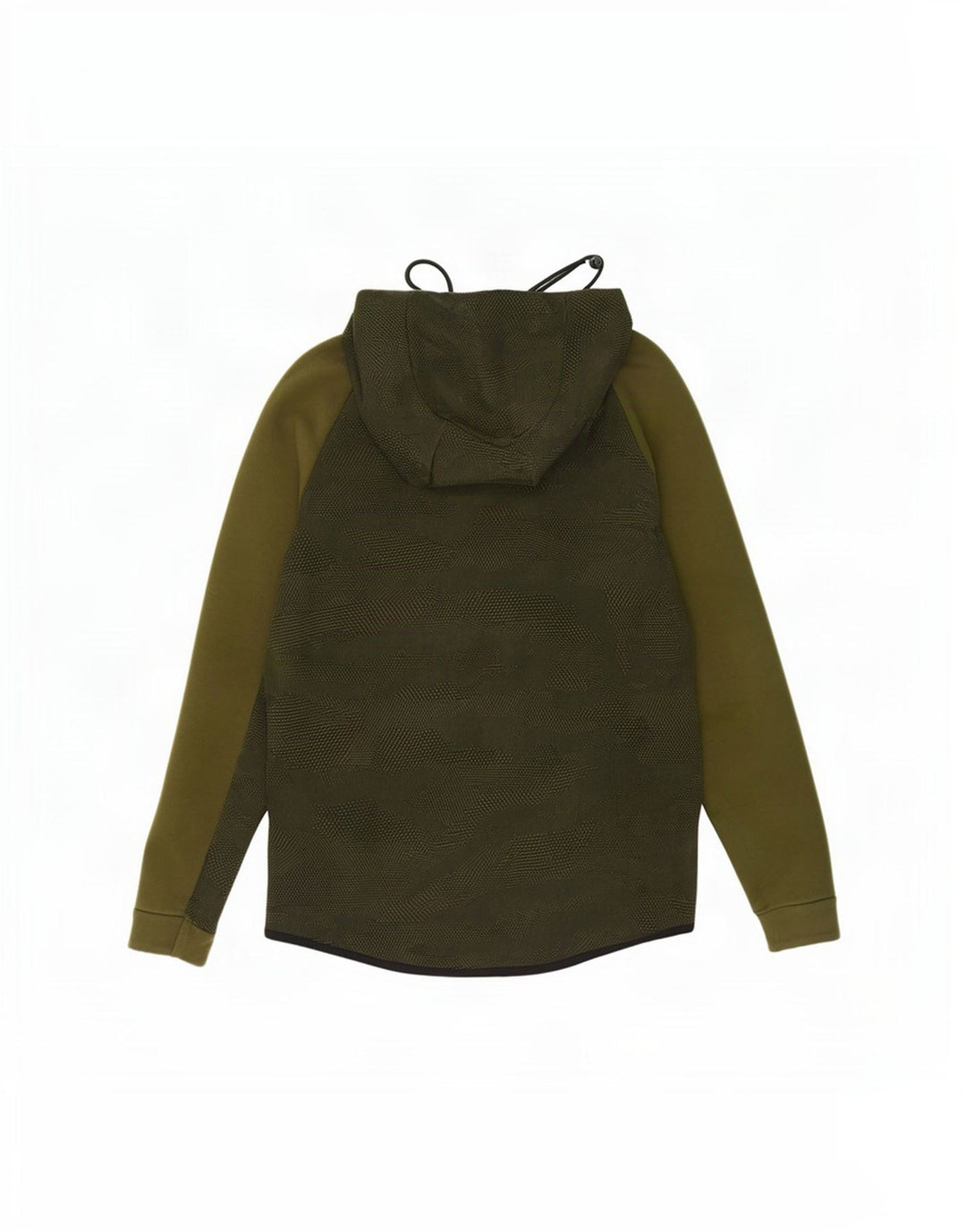 Nike hættetrøje med lynlås til mænd Medium Khaki Camouflage Bomuld